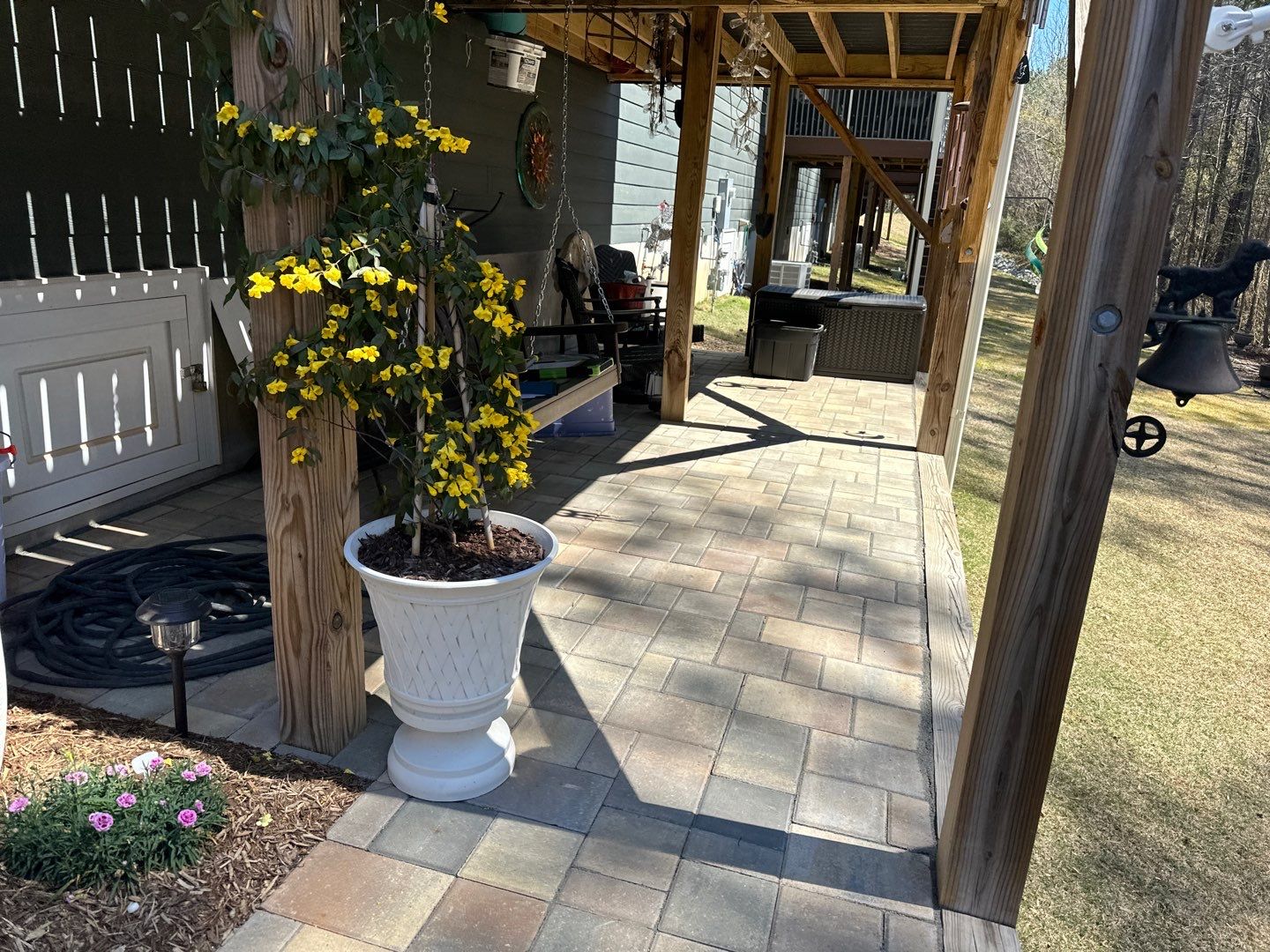 Pavers using Concrete Sealant by DuraSeal