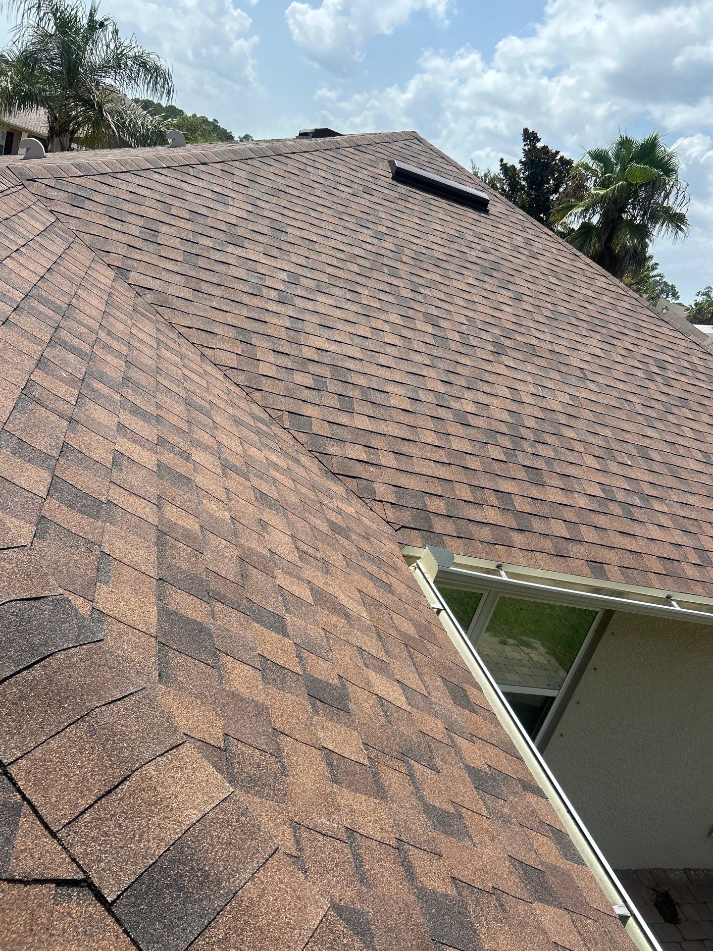 Complete Residential Roof Replacement in Port Orange Featuring Burnt Hickory Shingles by Pinnacle Roofing Group