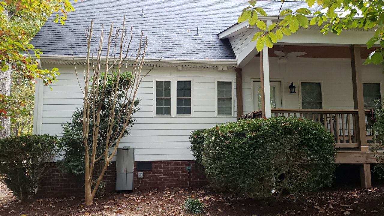 House Wash using cleaner by Power Wash Masters LLC