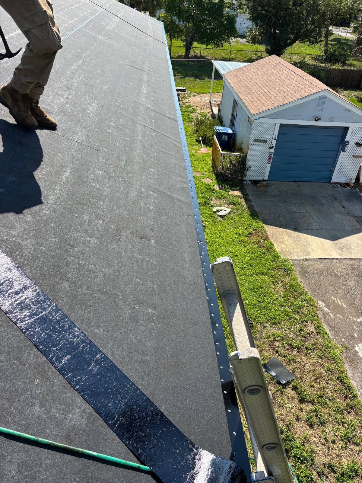Project in St. Petersburg 33711 by Mitchell Roofing Company LLC 