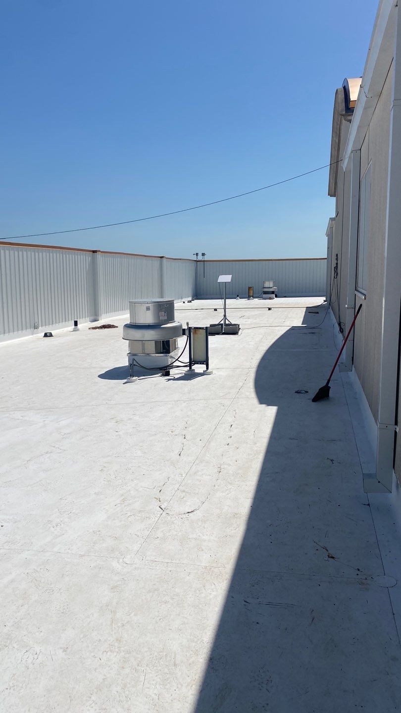 TPO Project in McAlester by Decor Roofing & Restoration