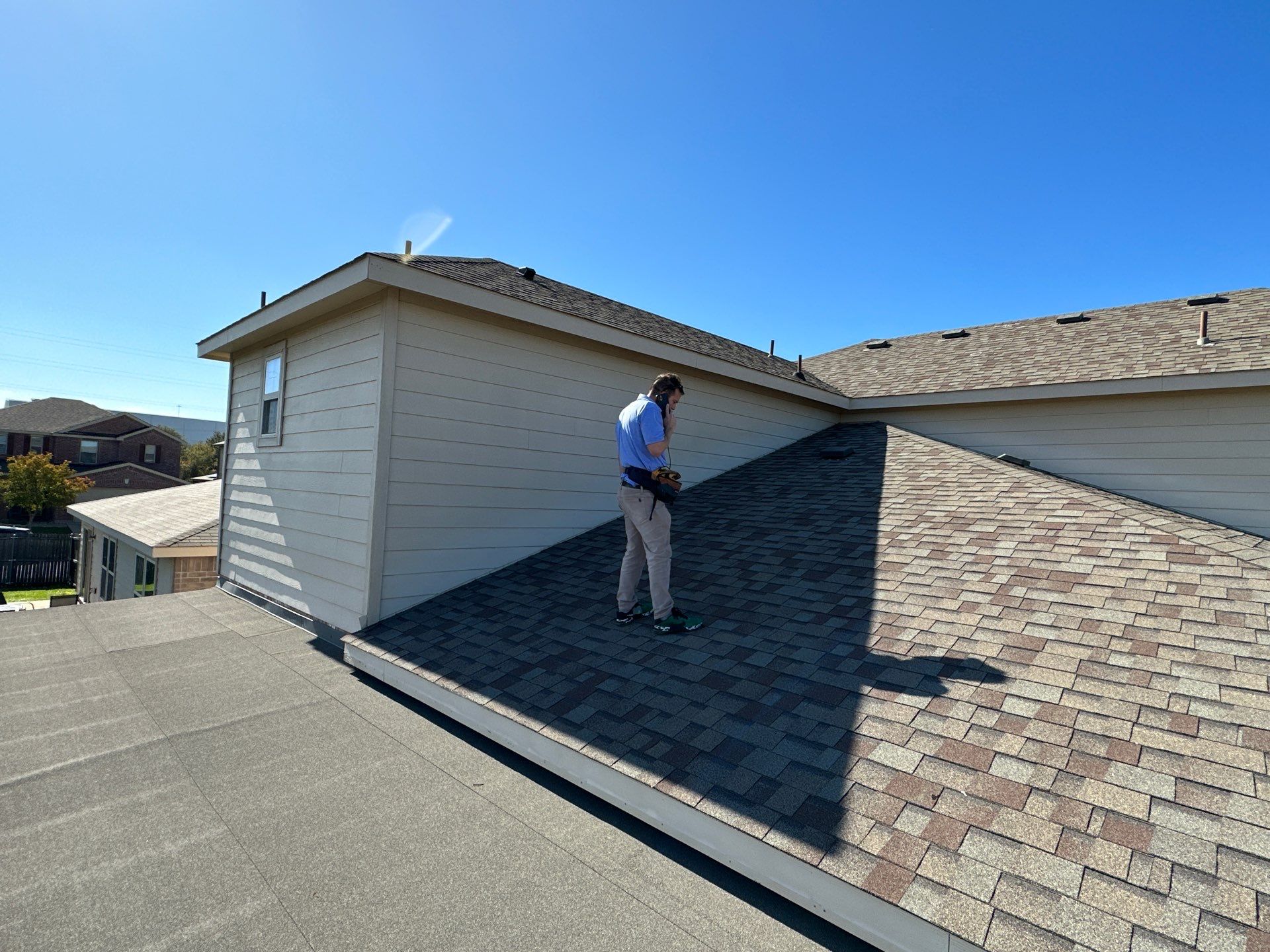 Upgraded roof to class 4 hail impact resistant by Becker Roofing and Exteriors