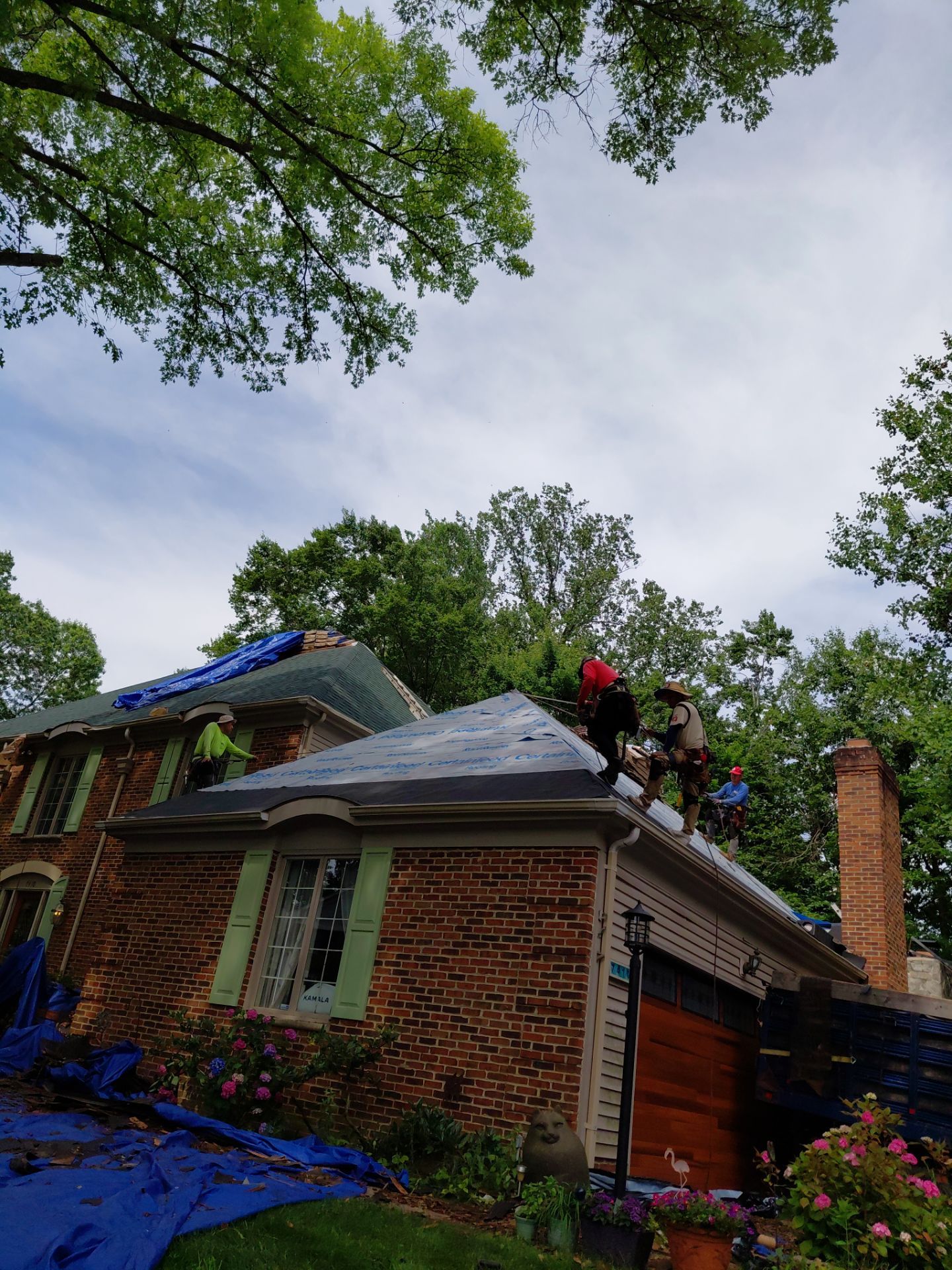 Springfield: Roof Replacement with CertainTeed Landmark Pro in Max Def Evergreen by RM Banning, Inc.