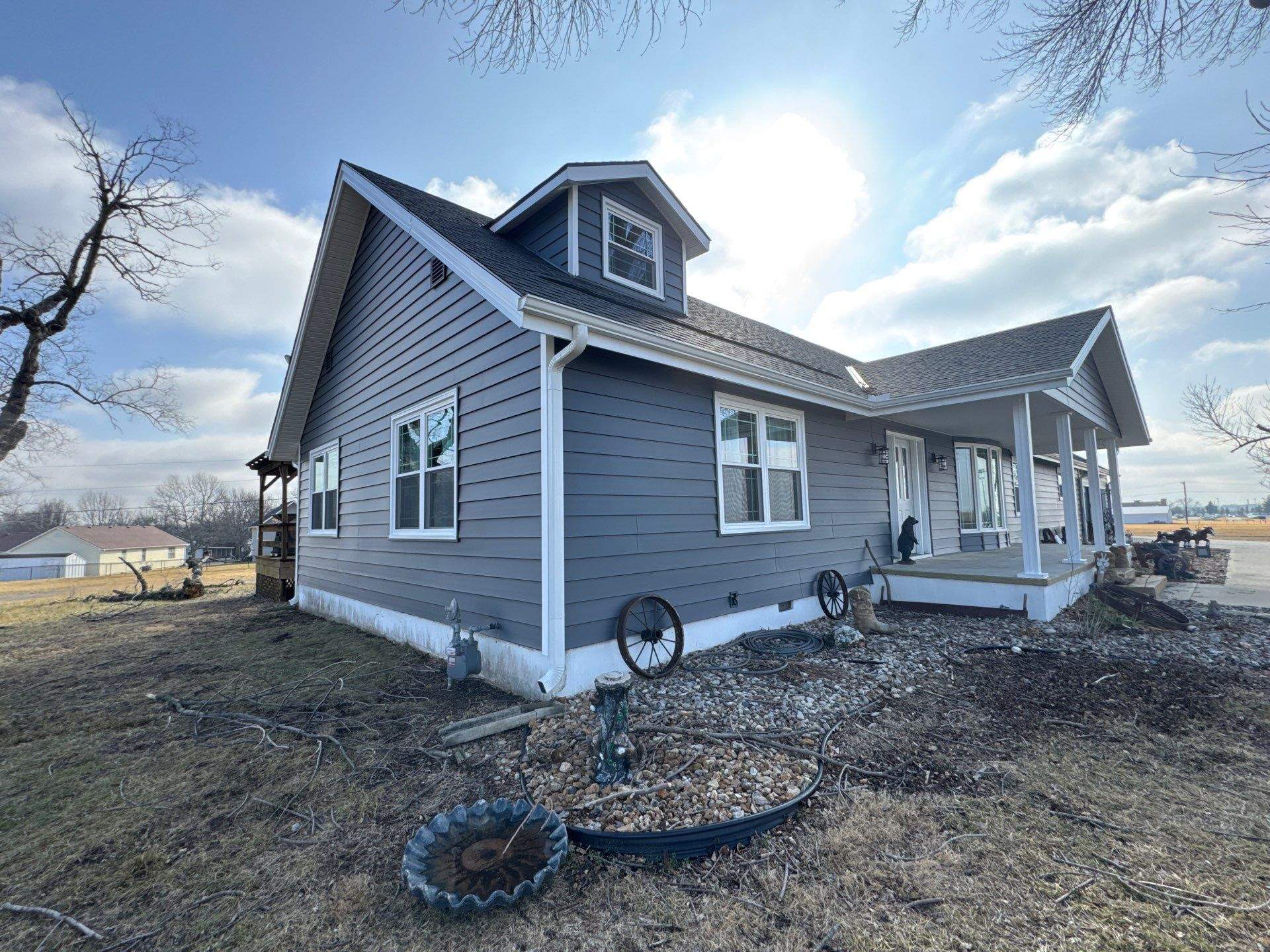 Siding Installation using Craneboard D7 by EEC Windows, Siding & Roofing