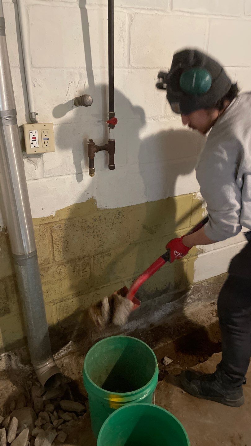 Basement Waterproofing in Crystal by Waterproofing Northeast