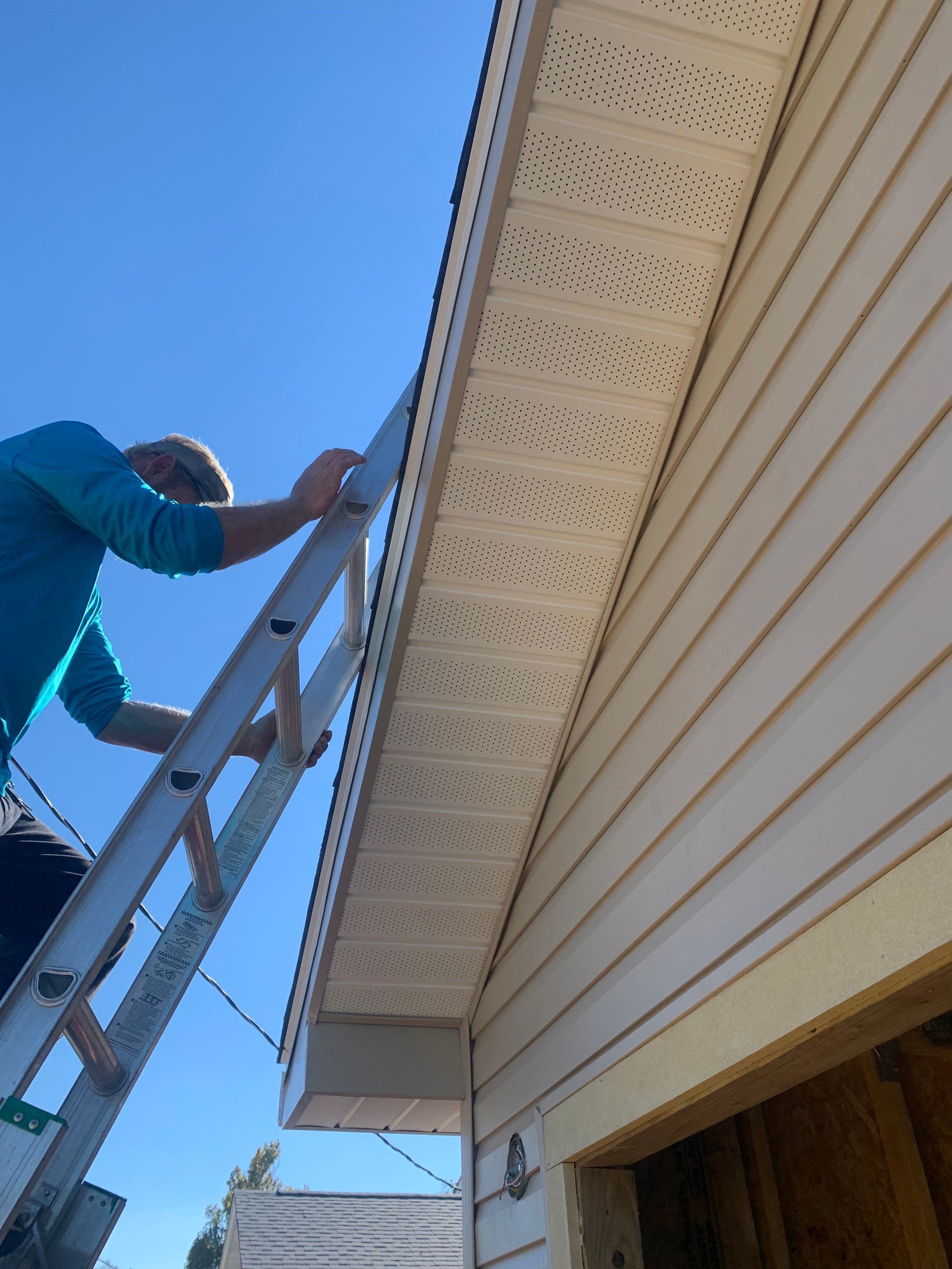 Soffit and Fascia Replacement and Gutter Installation using K-Style Gutters by Gutter Professors