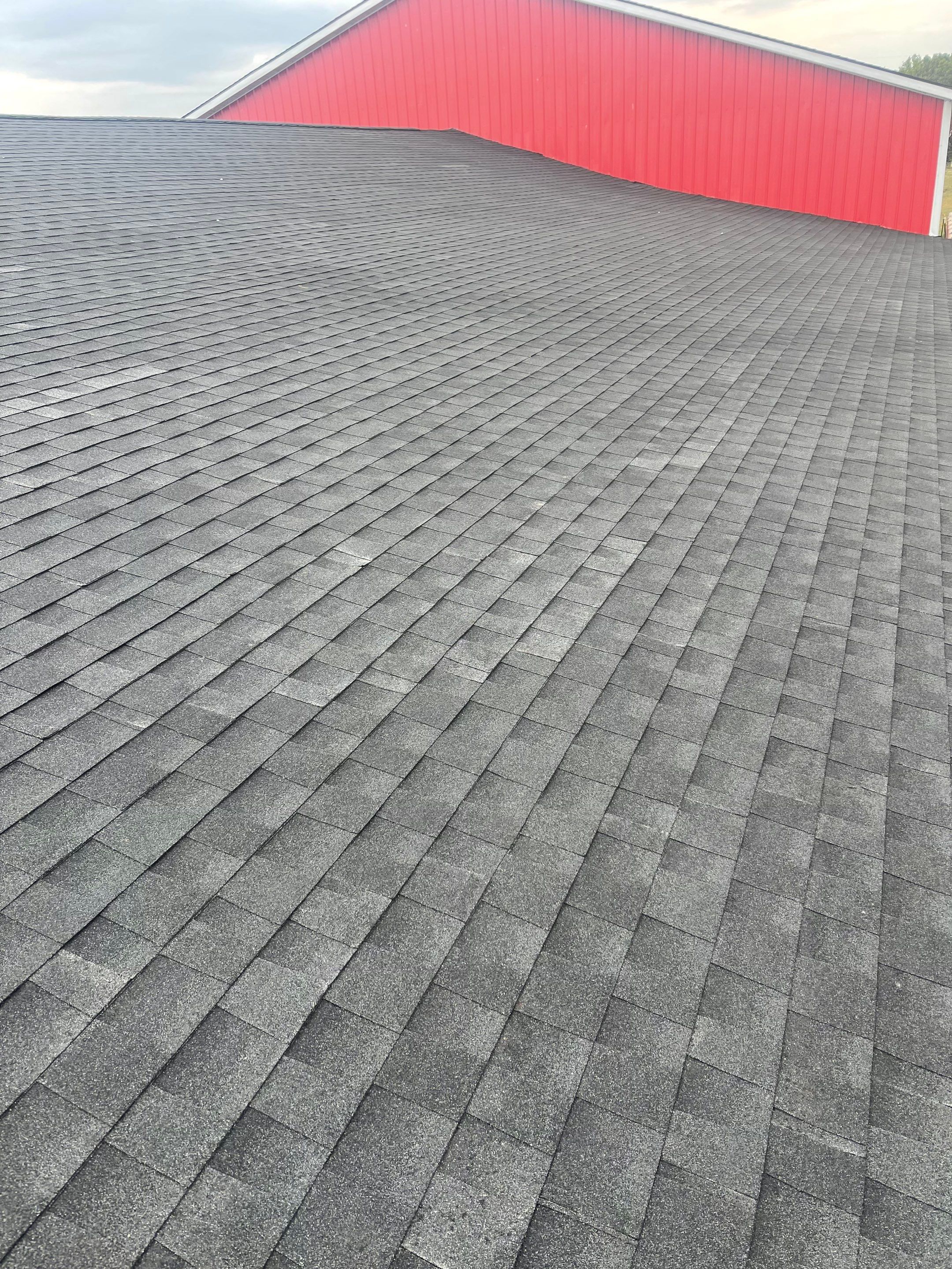Residential Roofing Installation using Timberline Charcoal Black by JNR Roofing LLC