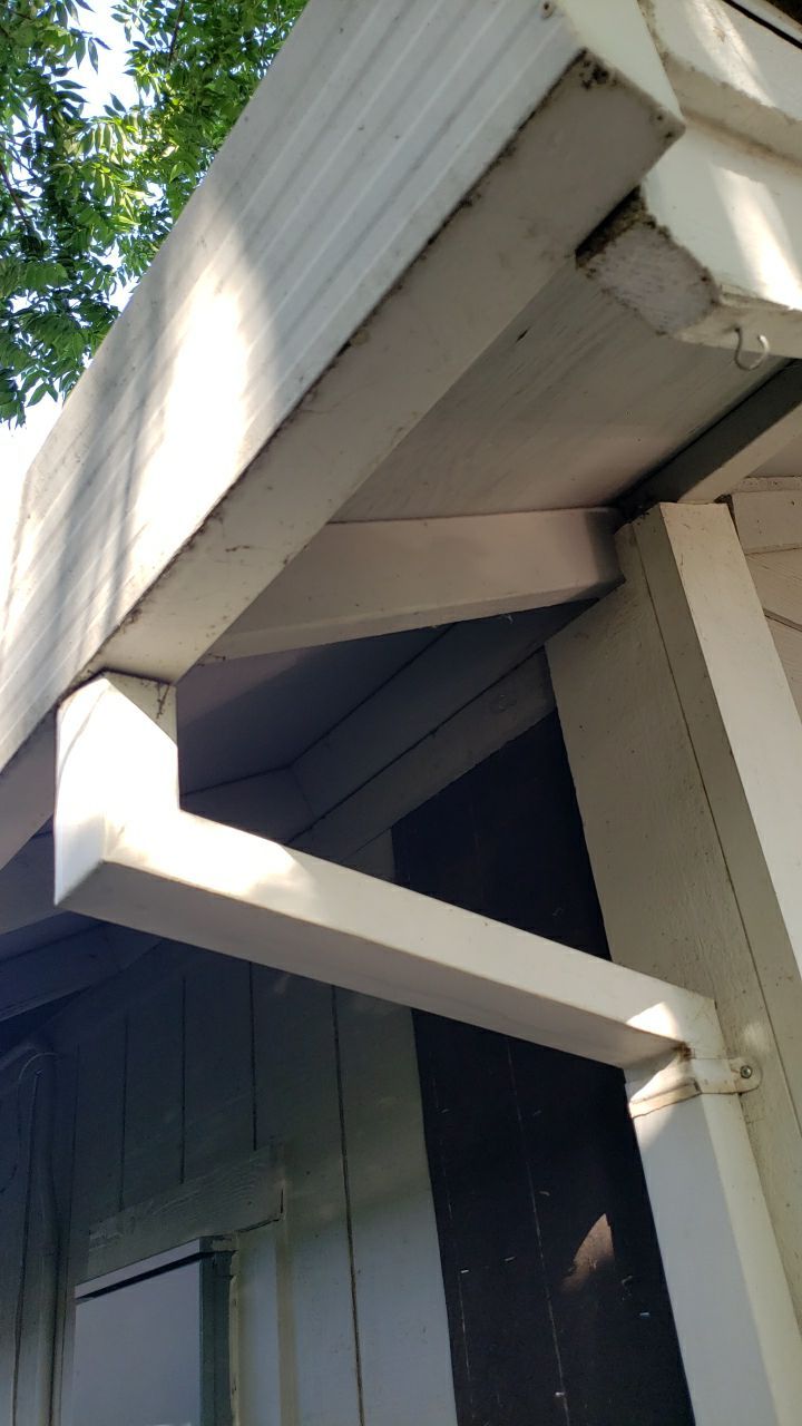 Gutter Installation using Englert LeafGuard Gutters by Byers Enterprises 