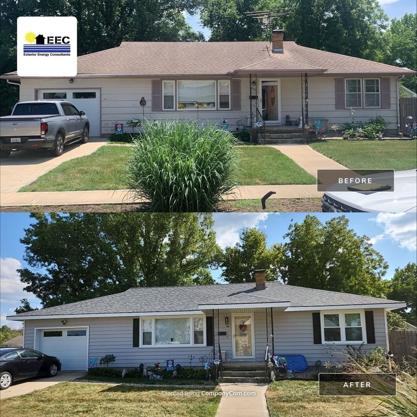 Siding Installation using Driftwood Craneboard D7 by EEC Windows, Siding & Roofing