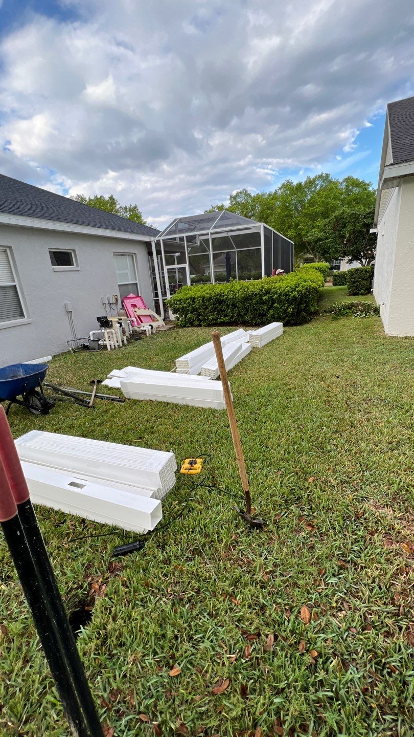 Vinyl Fence Installation using Vinyl Privacy Fence  by Asap fence and gates, LLC
