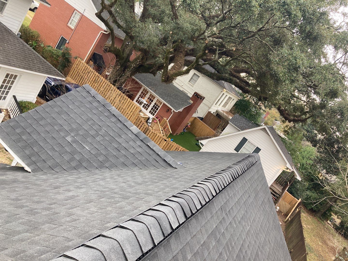 Residential Roofing Installation using Roof Replacement by American Roofing & Construction LLC