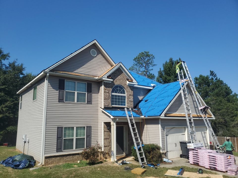 Residential Roofing Installation using Owens Corning by Inspector Roofing and Restoration