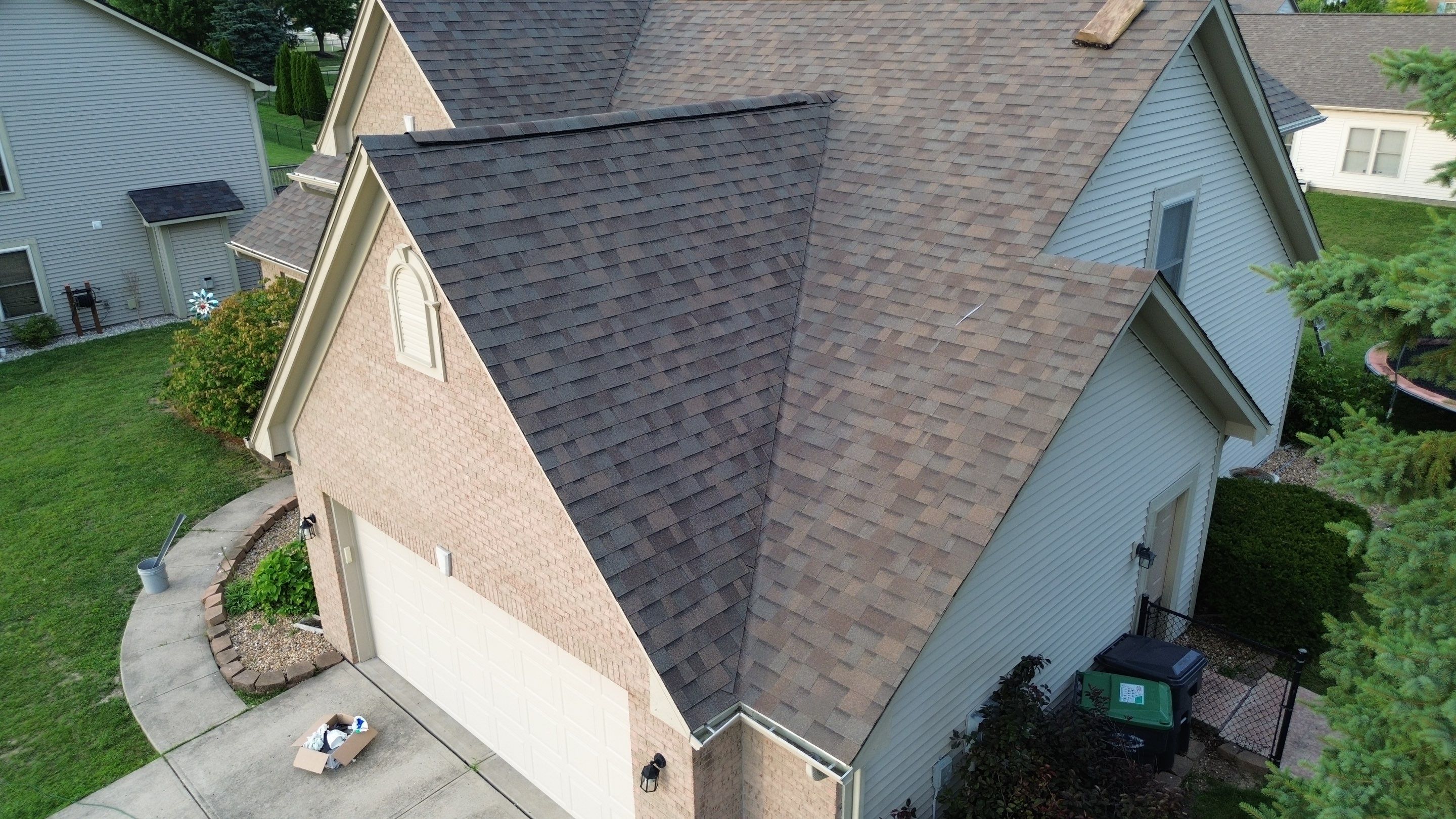 Project in Greenwood by Moss Roofing