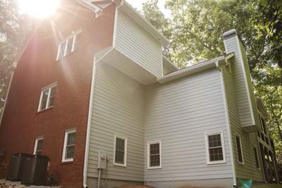 Roswell, GA Siding Replacement using James Hardie Lap Siding