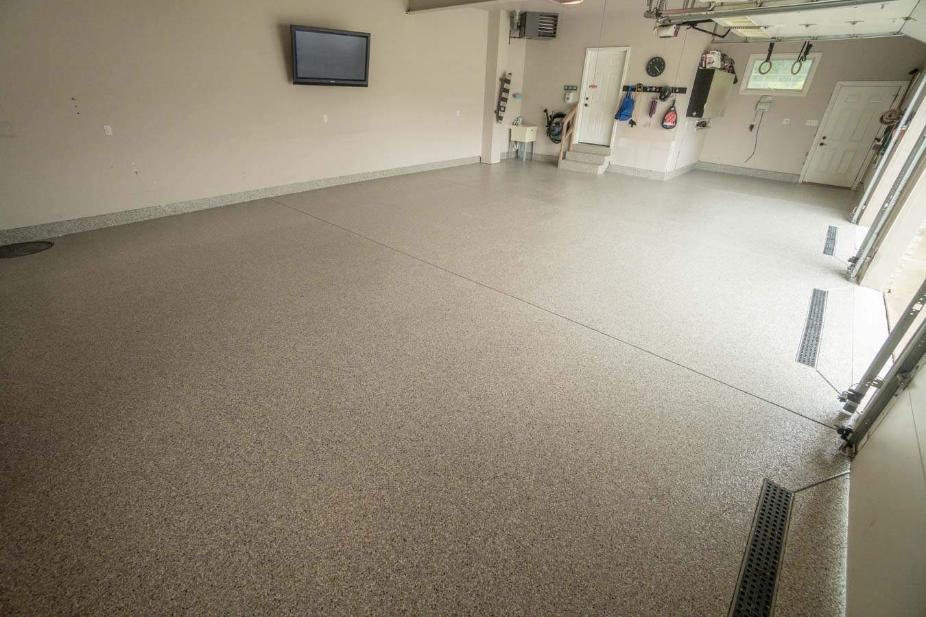 Ber Residence - Garage Floor Coating by Level 10 Coatings