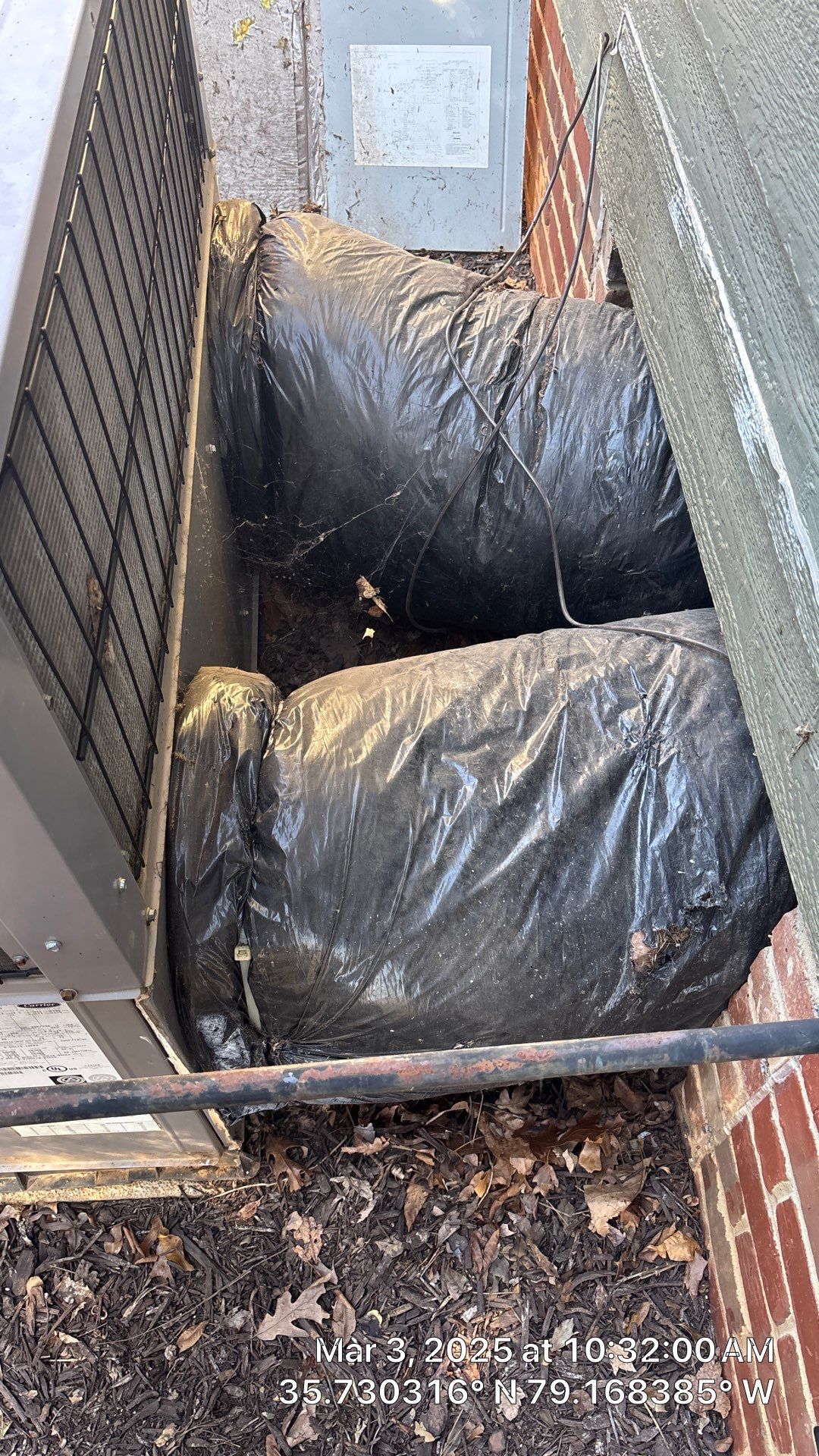 Trane Gas Package Unit Replacement by Nick's Mechanical LLC.