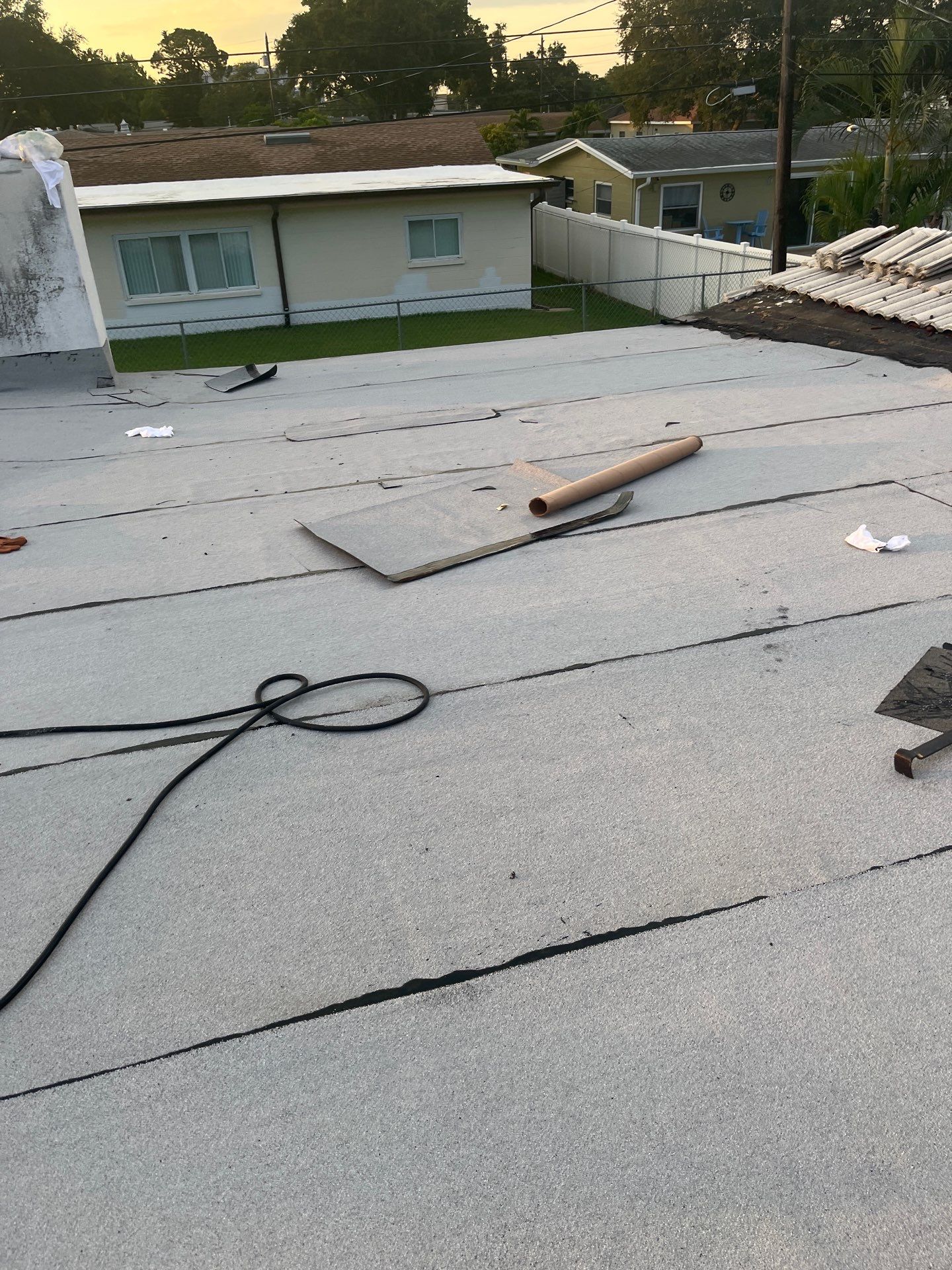Project in St. Petersburg 33710 by Mitchell Roofing Company LLC 