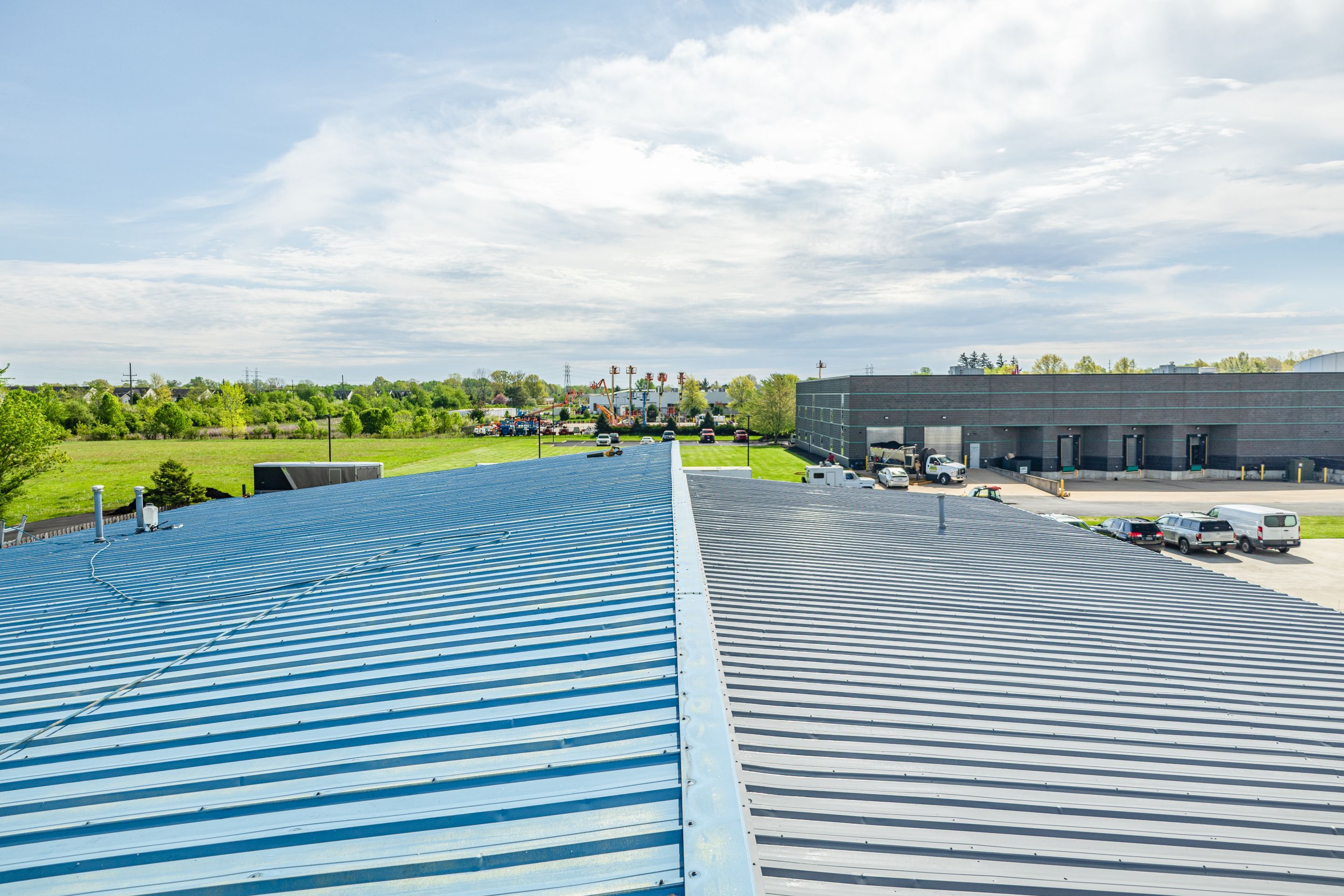 Berea Ohio Metal Roof Coating by Gold Star Roofing LLC 