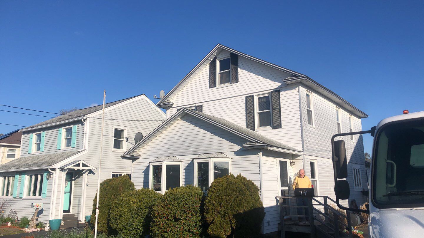 Residential Roofing Installation using Owens Corning Duration Slatestone Gray by A Plus Exterior