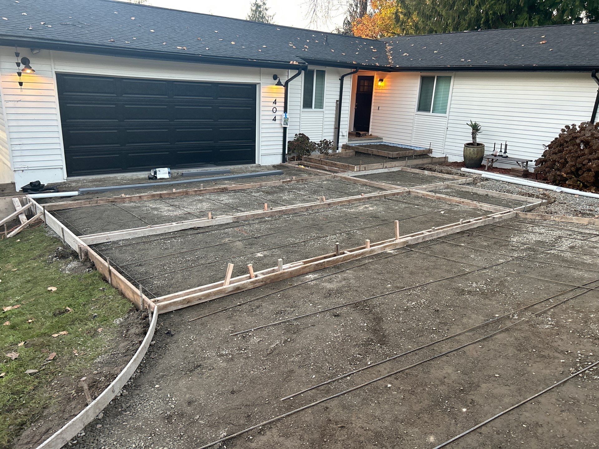 Raphil Haswega Concrete Driveway  by Jireh Asphalt & Concrete Inc 