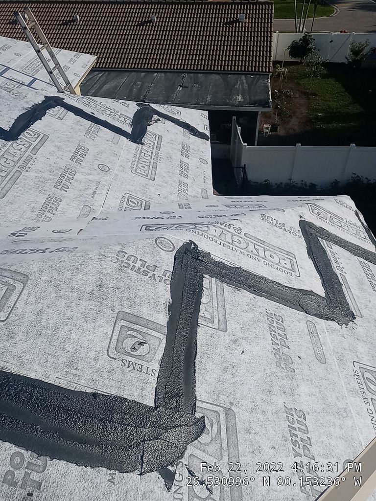 Residential Roofing Installation using Eagle Roofing Tile by BLUES BROTHERS ROOFING