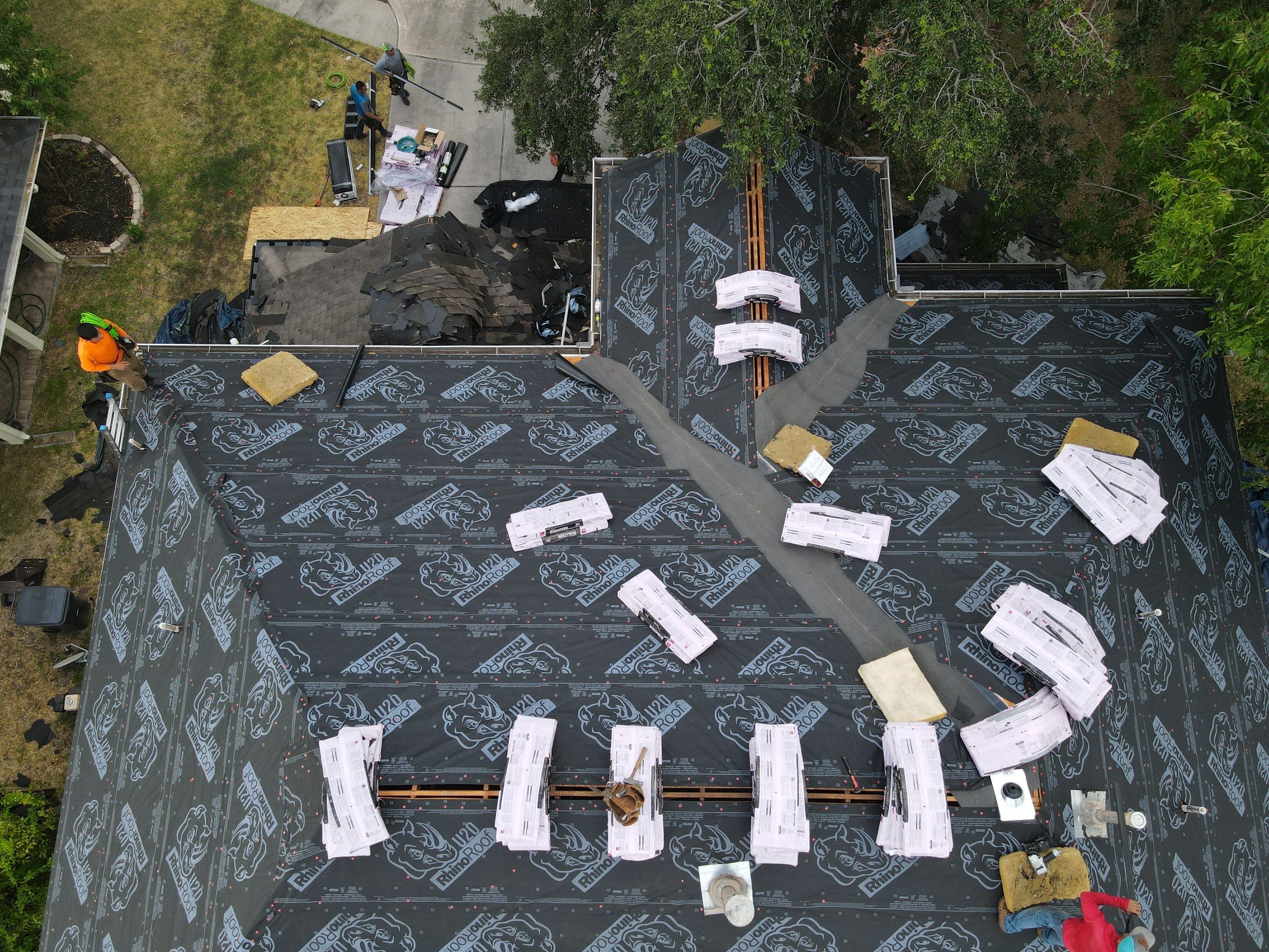 Residential Roofing Installation using Owen's Corning by Roof Concepts Construction