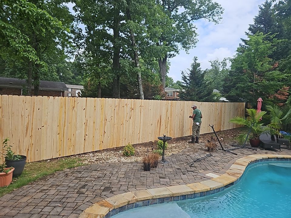 Royal Knoll Lane - Fence Installation  by Pillar and Pine