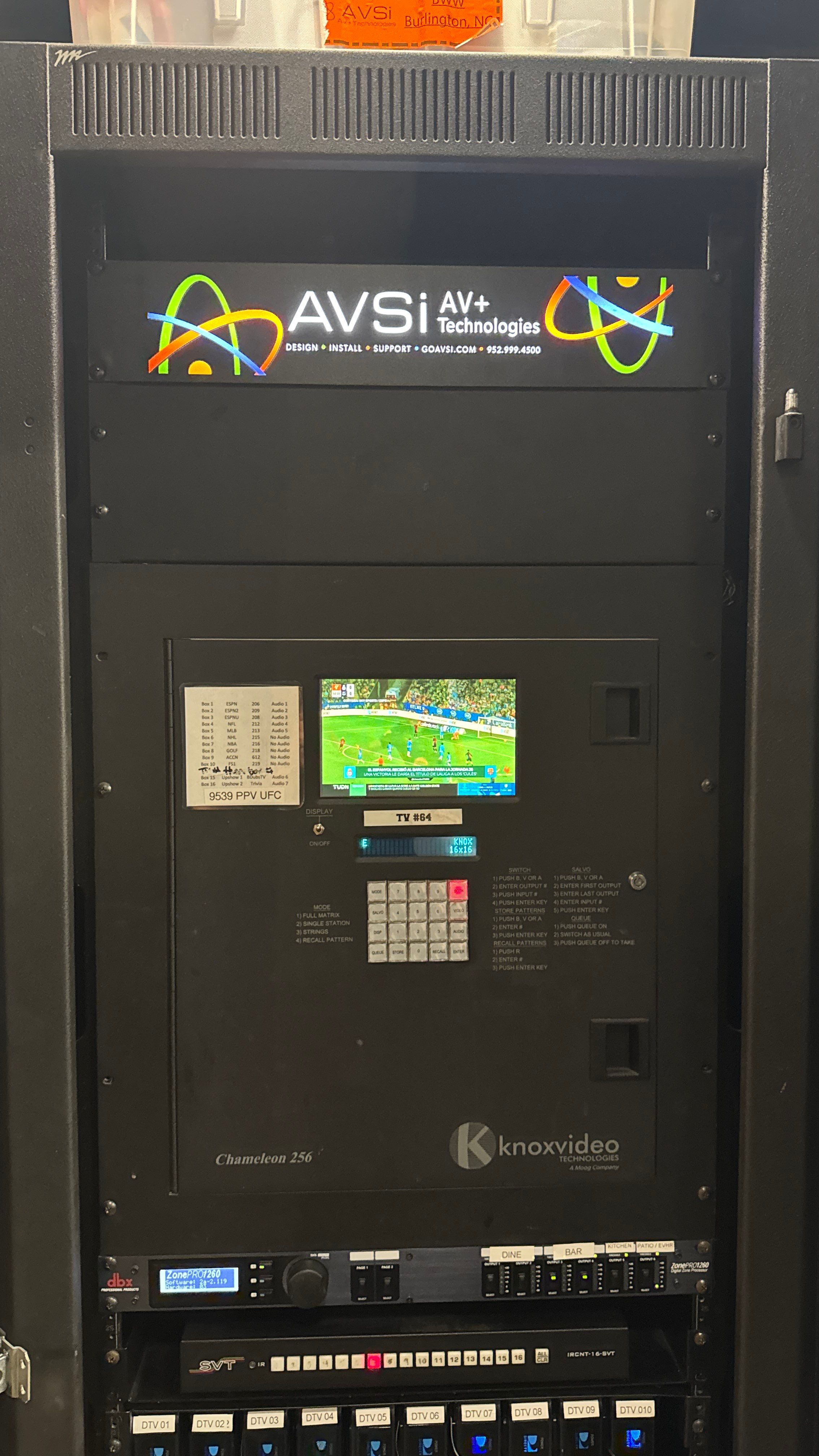 Sports bar AV Remodel by AVSi