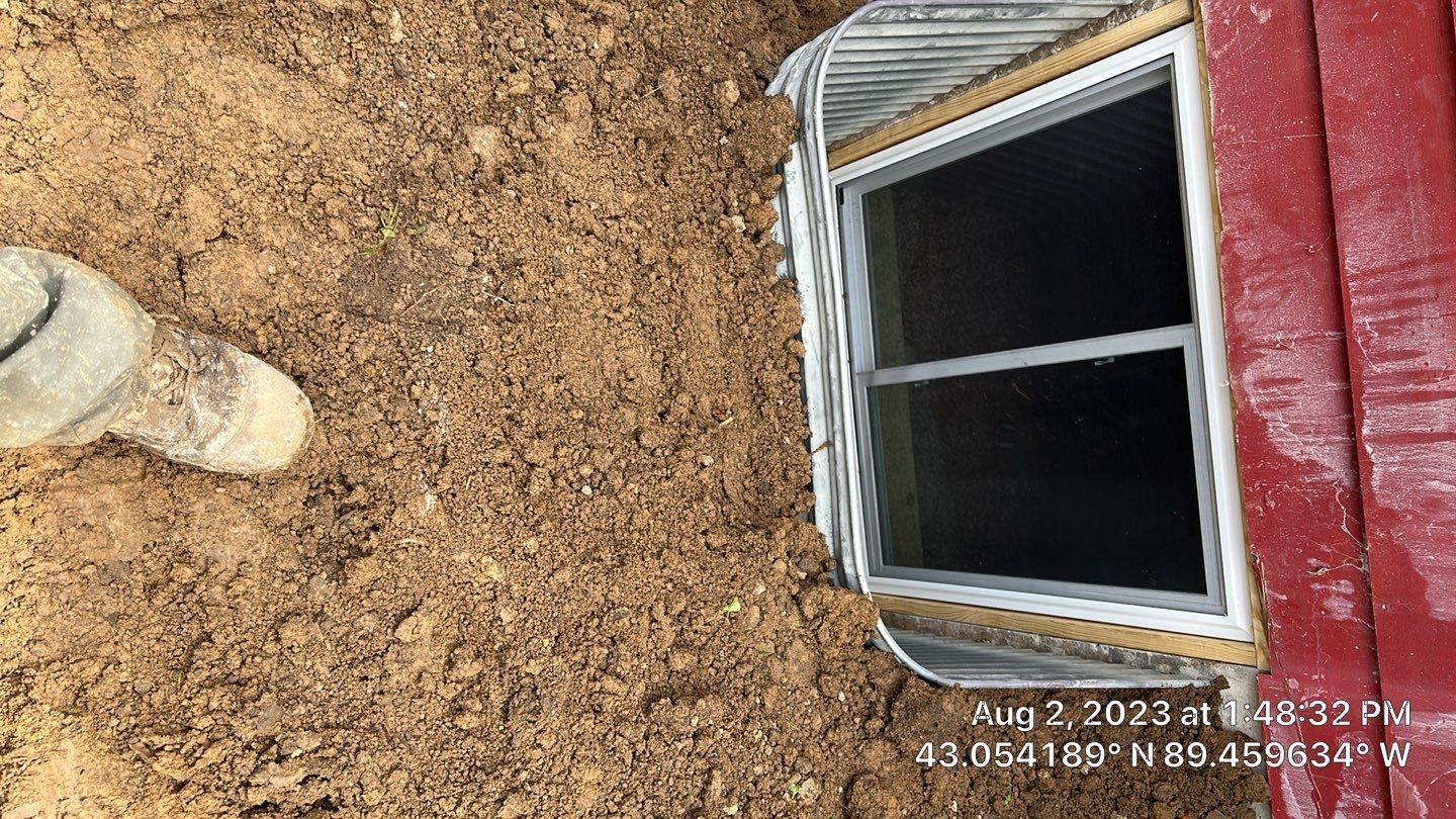 Egress Window using Provia Windows by Total Restoration Services
