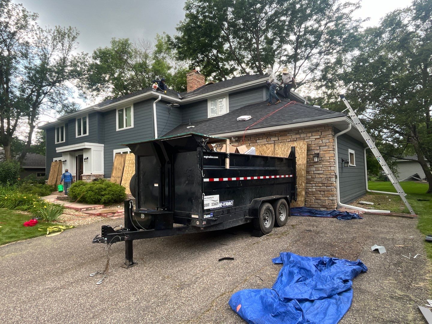 Roof, Gutter & Gutter Guard Replacement – Golden Valley, MN | Insurance-Approved | Owens Corning Duration Onyx Black by First Impressions Exteriors