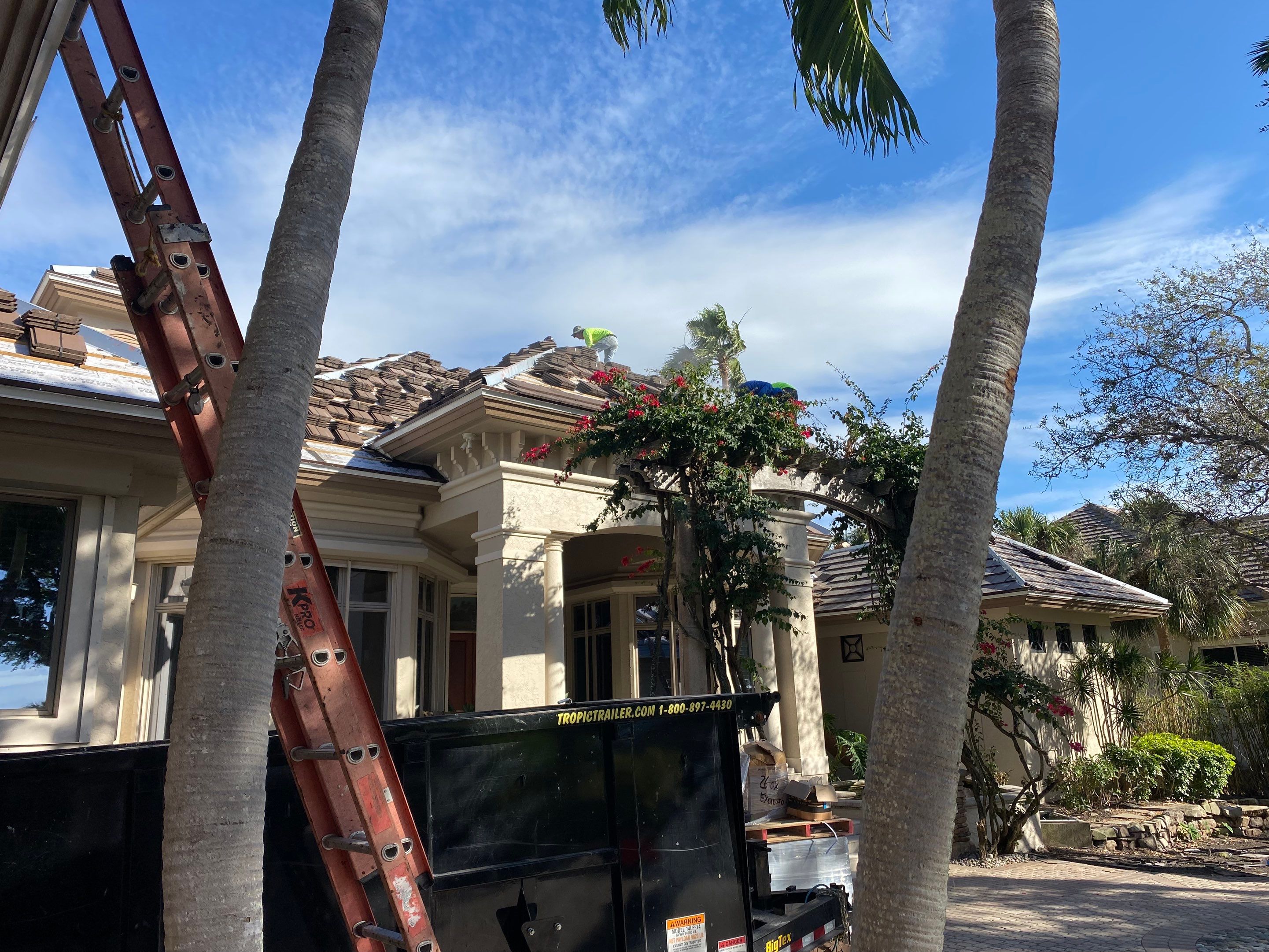Residential Concrete Tile Replacement in Bonita Bay FL by International Roofing