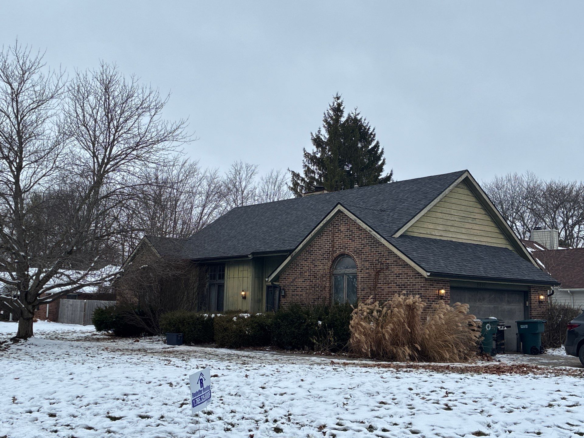 Project in Muncie, IN by Rodeffer Roofing INC