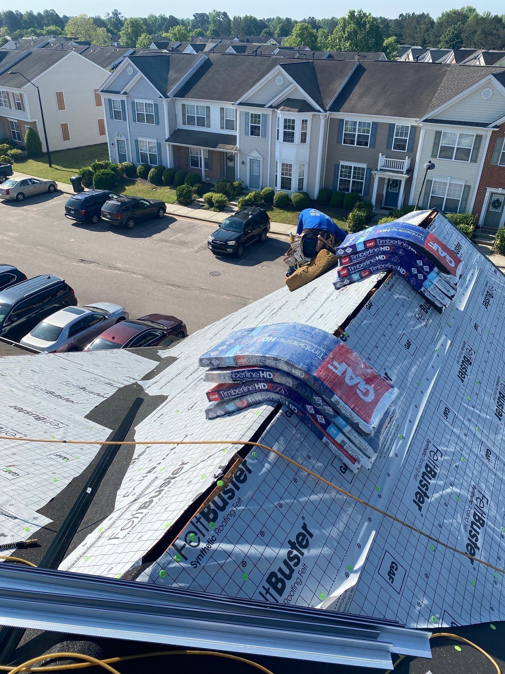 Roof Replacement - GAF Timberline HDZ Weathered Wood  by Pro Performance Roofing