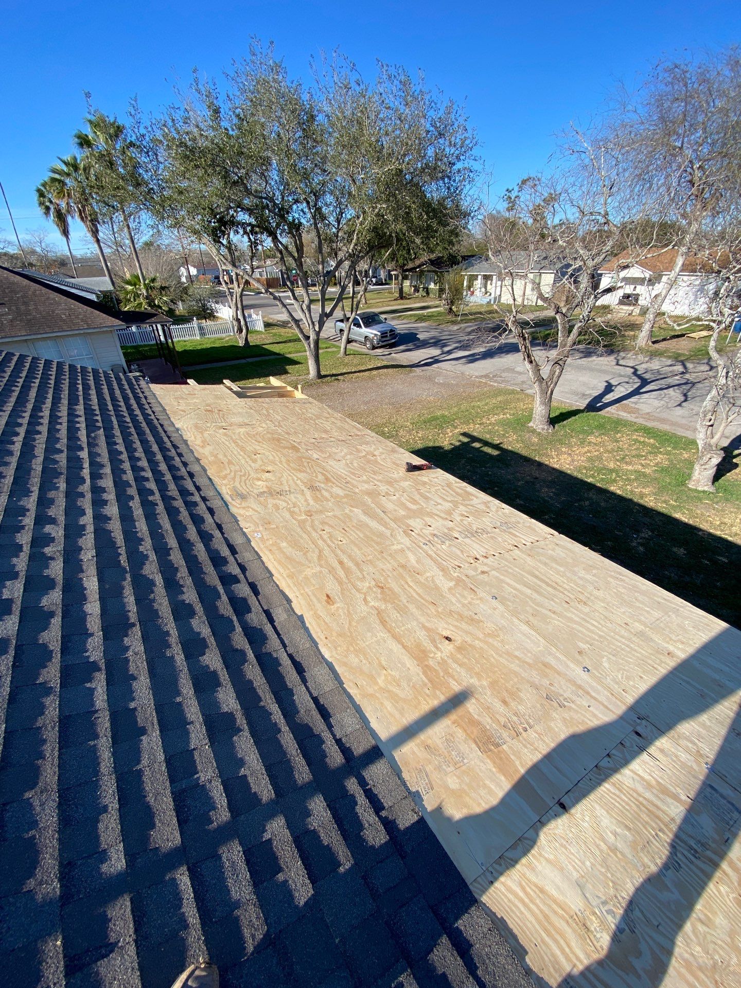 Over Engineered Patio by Bayfront Roofing and Construction