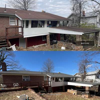 Roof Installation using TAMKO Heritage Shingles