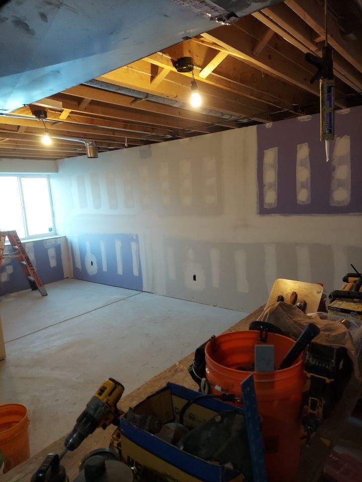 Basement Remodel by Ivy Lea Construction