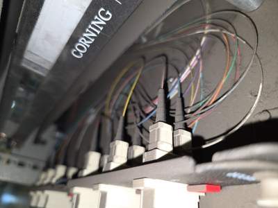 Structured cabling installation by CimaSolutions