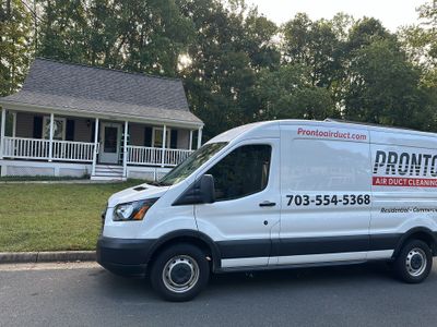 Air duct cleaning using Hypervac