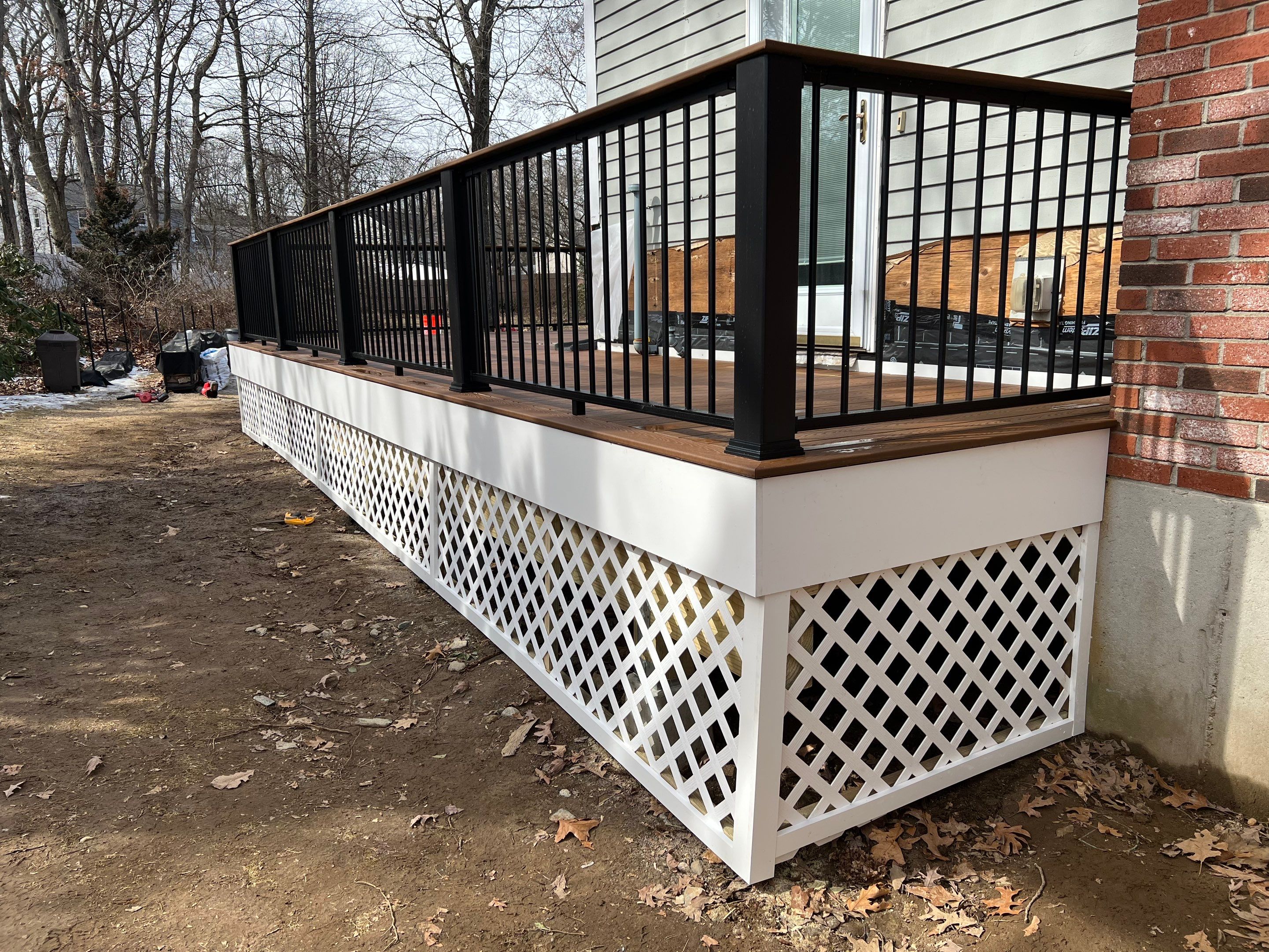 Deck and Sidin in Milford, MA by UBrothers Construction