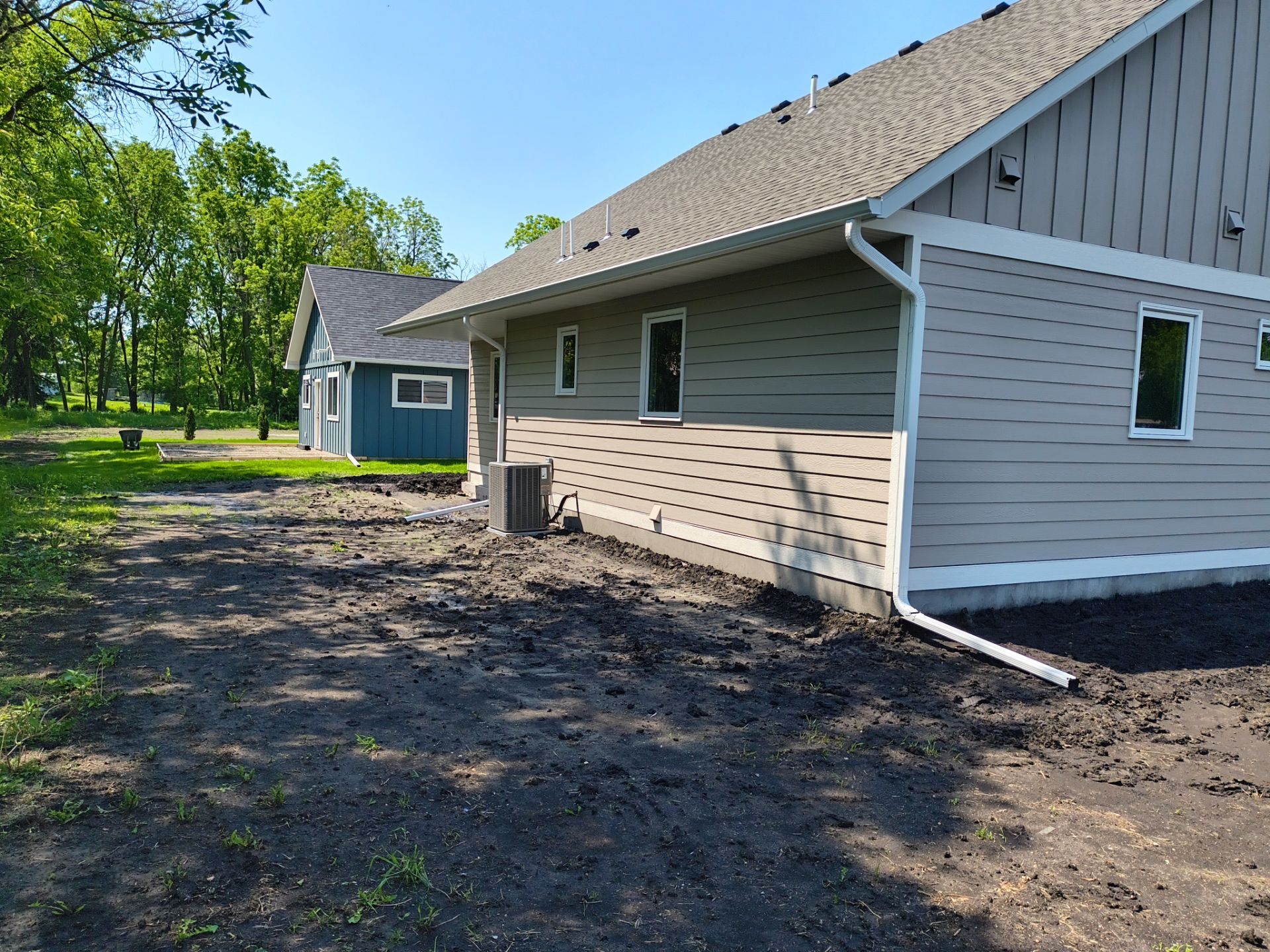 New Construction | New Seamless Gutters by Next Level Seamless Gutters / Exteriors Inc.