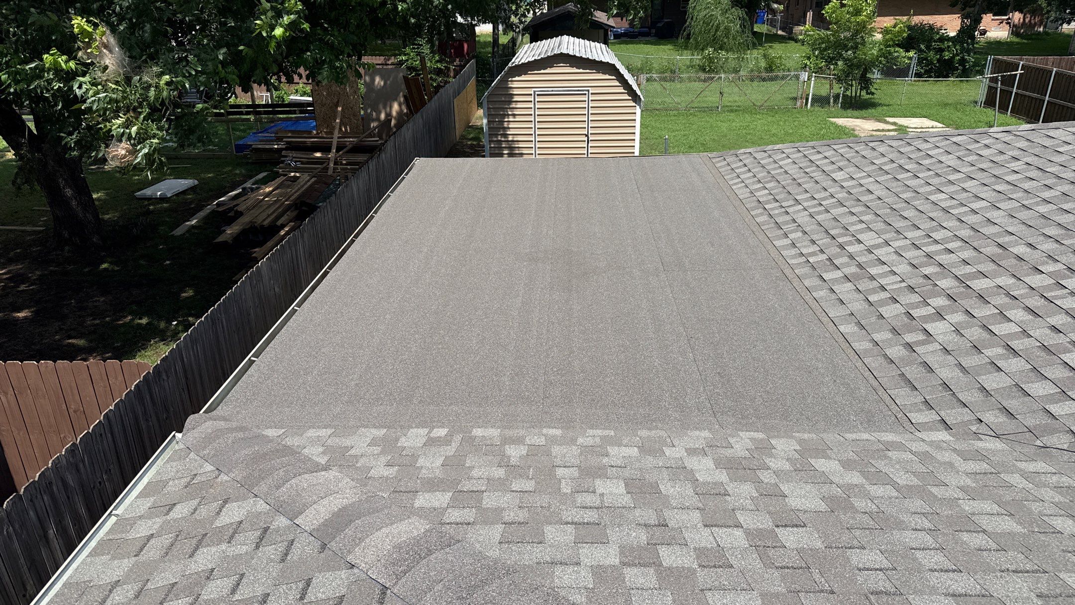 Sherman Residential Roof Replacement With Tamko Titan Weathered Wood Shingles by Armor Roofing | Exteriors