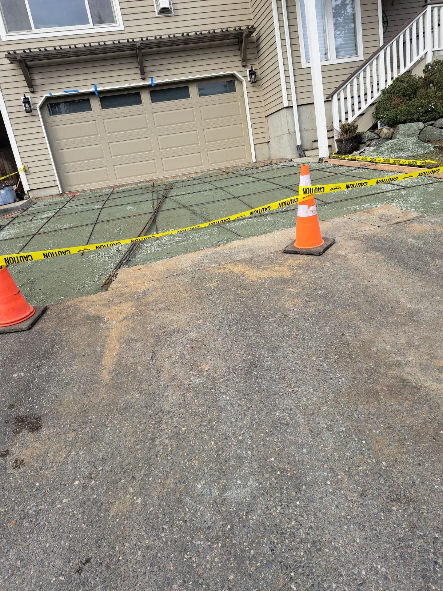 Concrete Driveway Renovation | Freeland  by Jireh Asphalt & Concrete Inc 