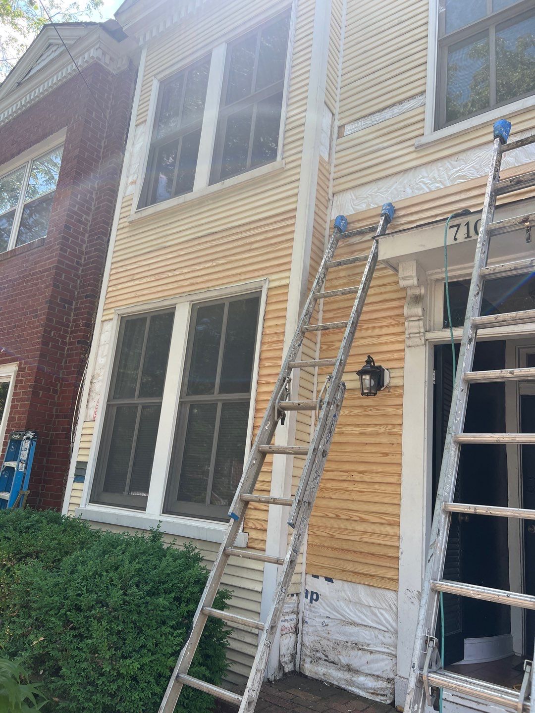 Alexandria: Siding Replacement with Solid Pine Wood Lap Siding by RM Banning, Inc.