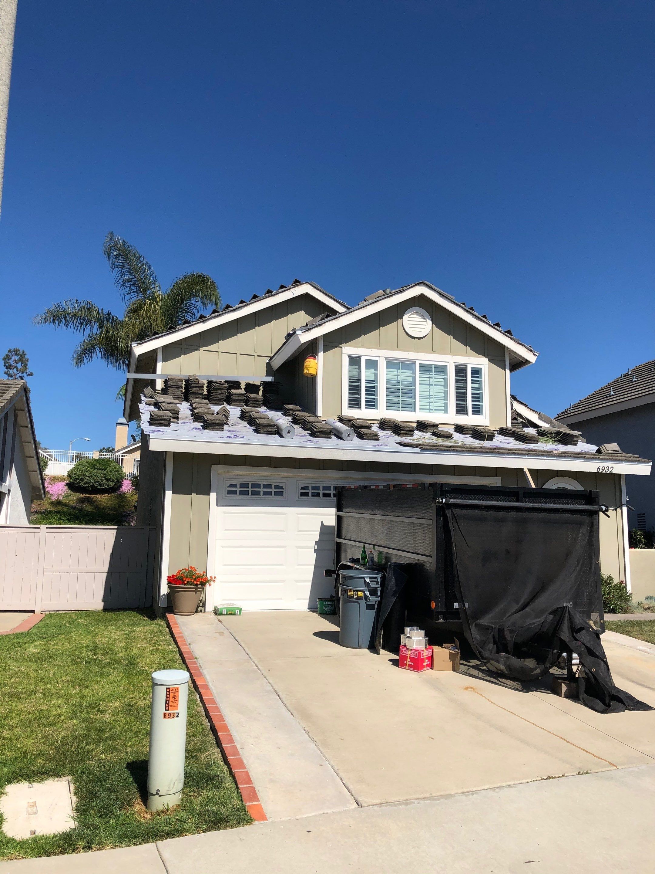 Carlsbad, CA | Flat Tile Roof Lift and Lay | Titanium UDL 50 by Zenith Roofing Services