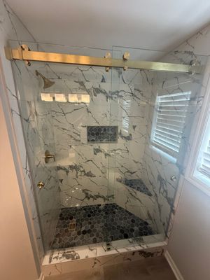 Tub-to-Shower Conversion