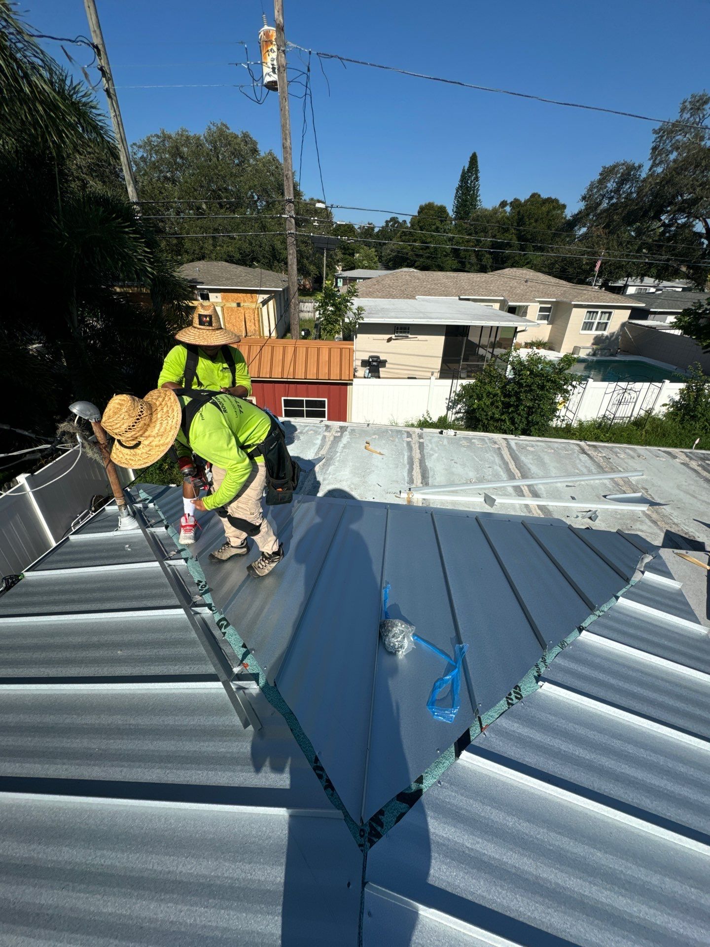 Project in St. Petersburg 33710 by Mitchell Roofing Company LLC