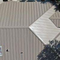 24ga 1" Nail-Strip Buckskin  by Total Roofing System The Metal Roof Experts
