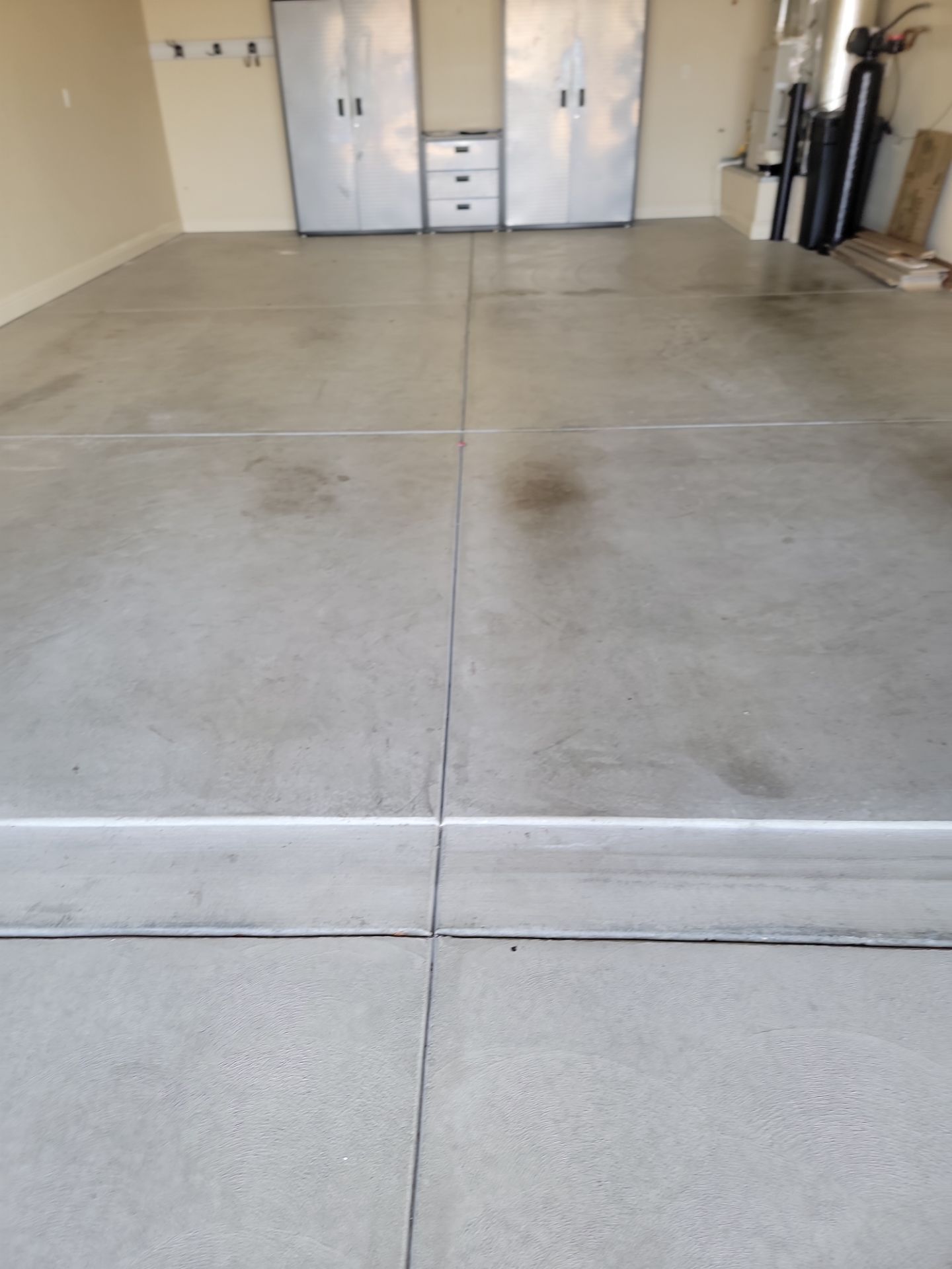 Penntek Garage Floor Coating Installation in Pismo Beach by MGP Coatings