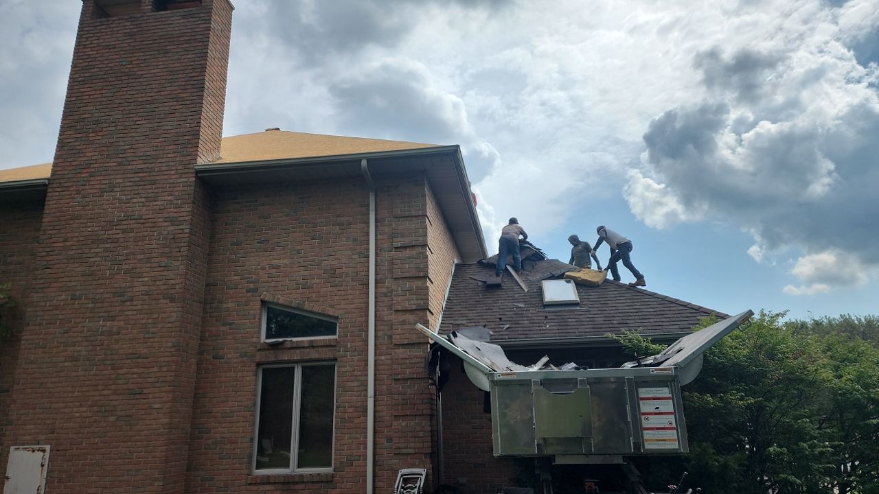 Residential Roofing Repair using GAF Timberline HDZ Shakewood by Nitro Roofing and Construction