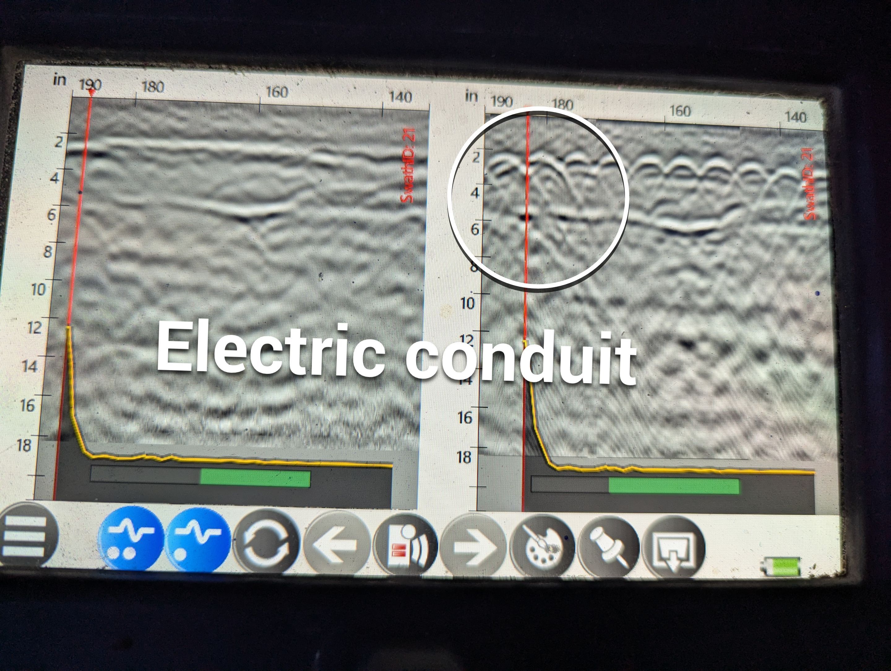Concrete Scanning using Concrete GPR Scanner by Alsip Locating Service, LLC